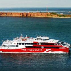 Mit dem Katamaran nach Helgoland