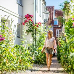 Trave-Schiffsfahrt und Lübeck &copy; by LTM