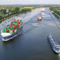 Brunchfahrt auf dem Nord-Ostsee-Kanal