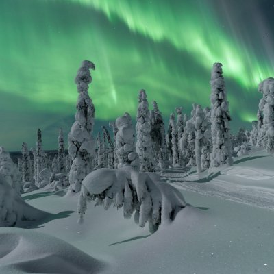 Polarlichterzeit in Finnisch-Lappland