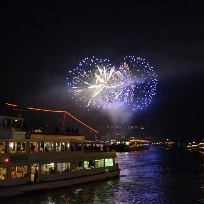 »Rhein in Flammen« in Bingen und Rüdesheim &copy; by rüdesheim tourist ag - m. hofbauer