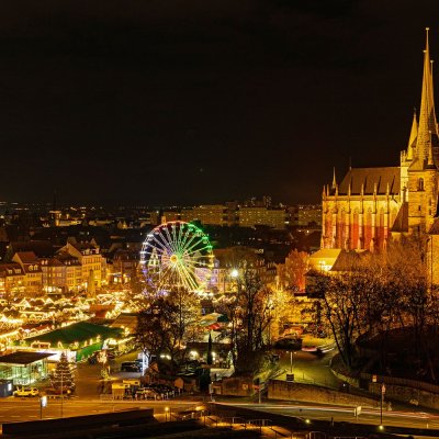 Weihnachtsmärkte in Weimar und Erfurt