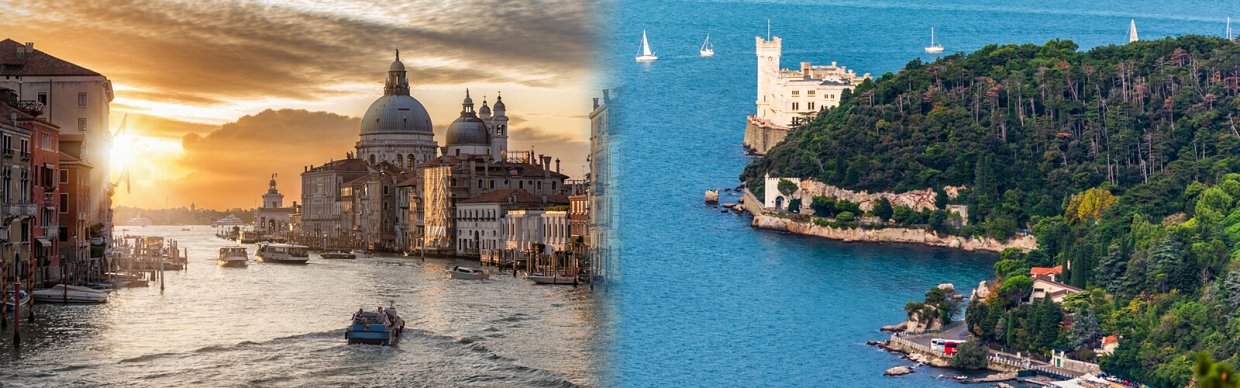 Große Saisoneröffnung an der italienischen Adria - Bibione – Triest – Venedig